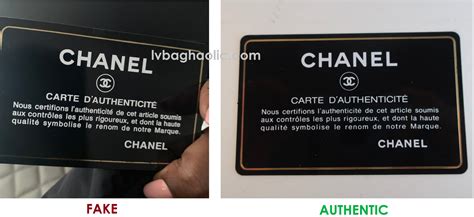 fake chanel authenticity card numbers|chanel authenticity card real or false.